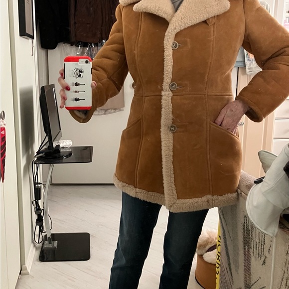 Jackets & Blazers - Sheepskin jacket. Just about perfect.